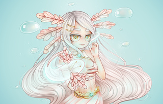 320x205 Hello - Axolotl Drawing