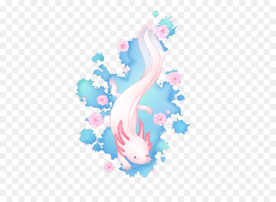 900x660 Salamander Axolotl Drawing Artist - Axolotl Drawing