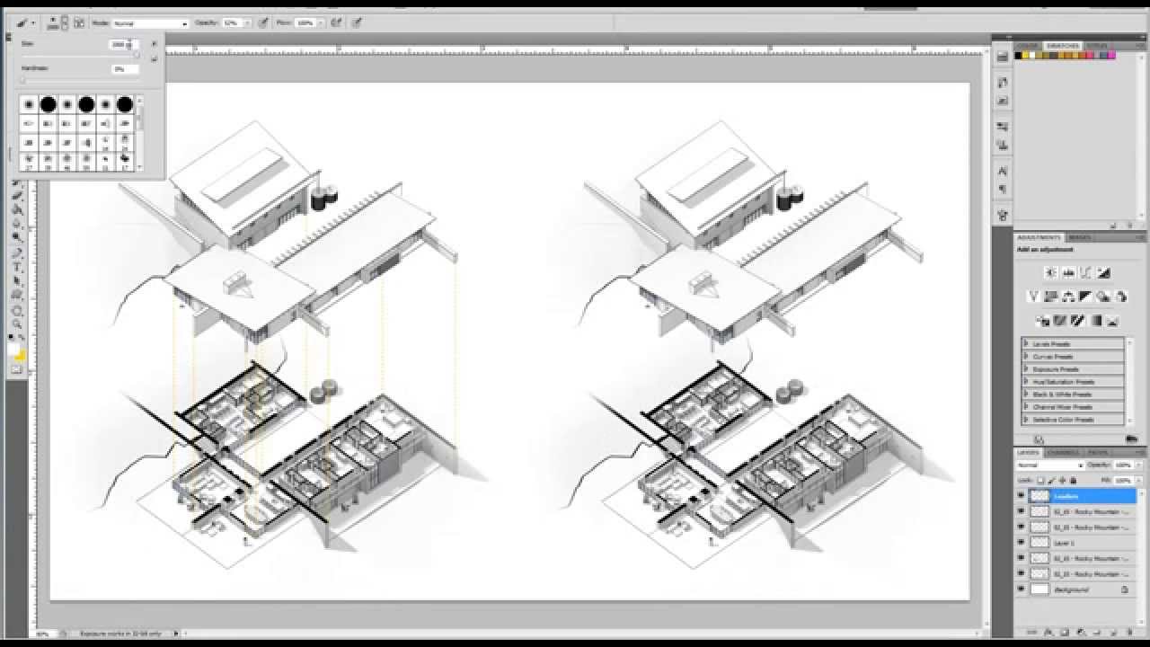 1280x720 Revit Tutorial - Axon Drawing