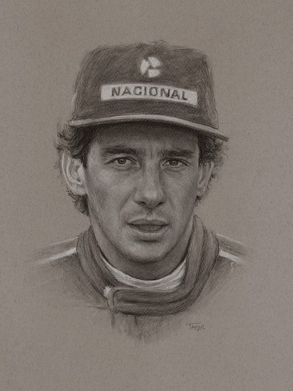 Ayrton Senna Drawing at PaintingValley.com | Explore collection of ...