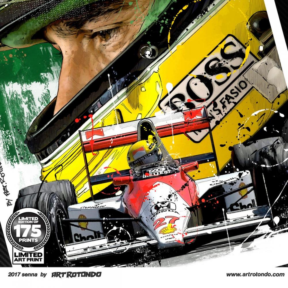 1000x1000 Art Ayrton Senna Ayrton Senna - Ayrton Senna Drawing