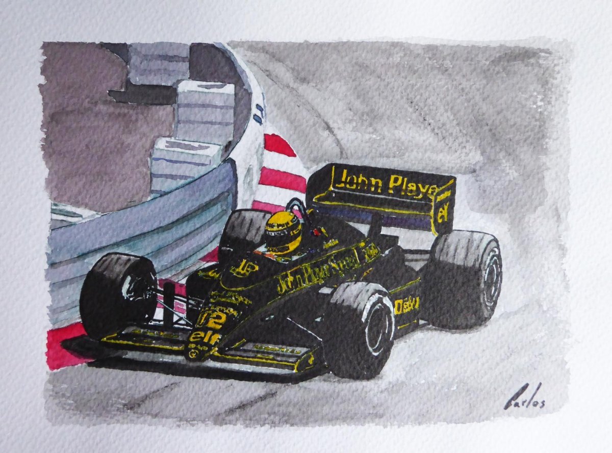 Ayrton Senna Drawing At Paintingvalley Com Explore Collection Of