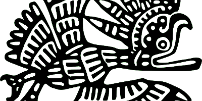 400x200 aztec art - Aztec Art Drawings