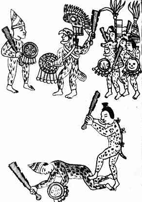 292x414 aztec warrior drawings - Aztec Art Drawings