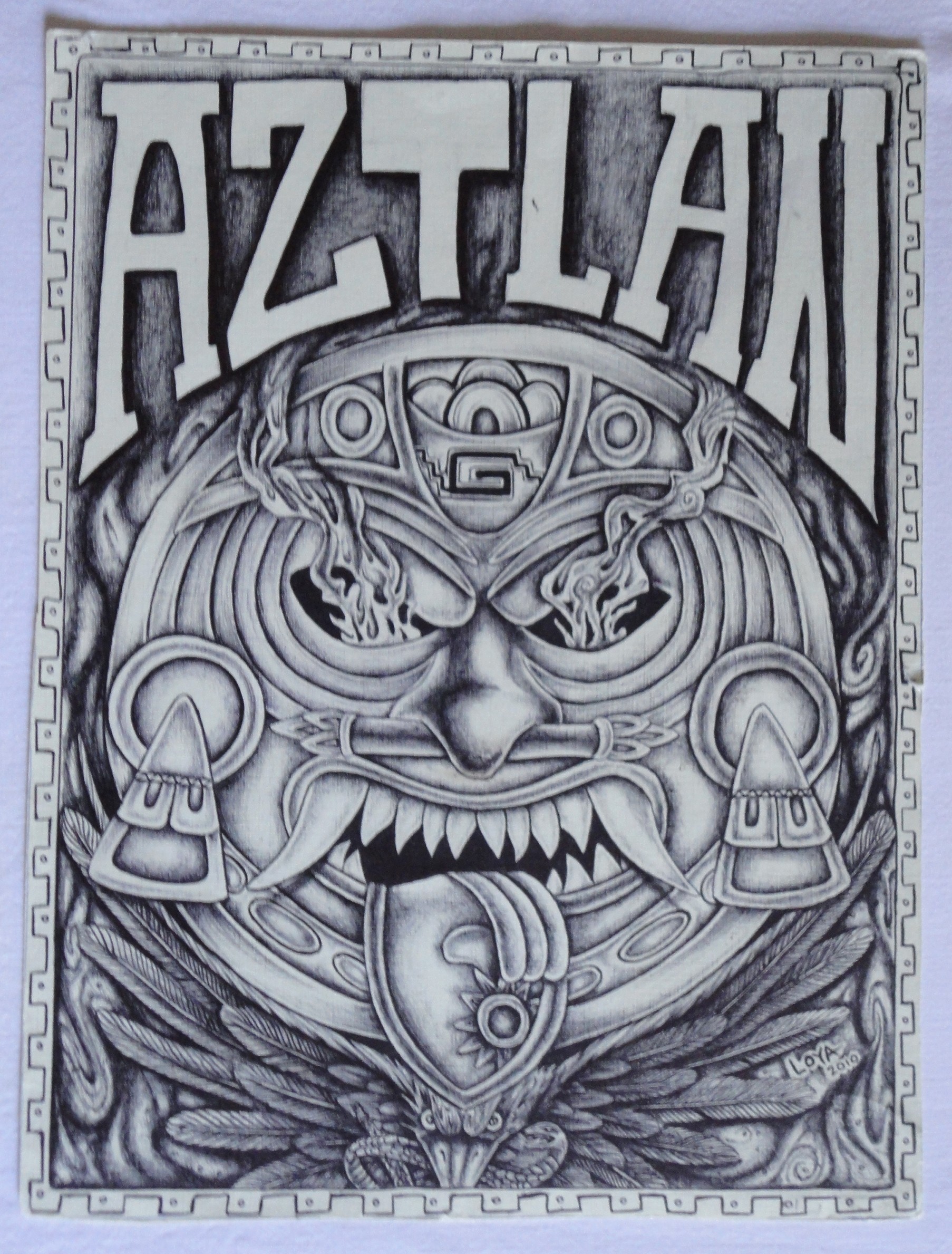 Aztec Art Drawings at Explore collection of Aztec