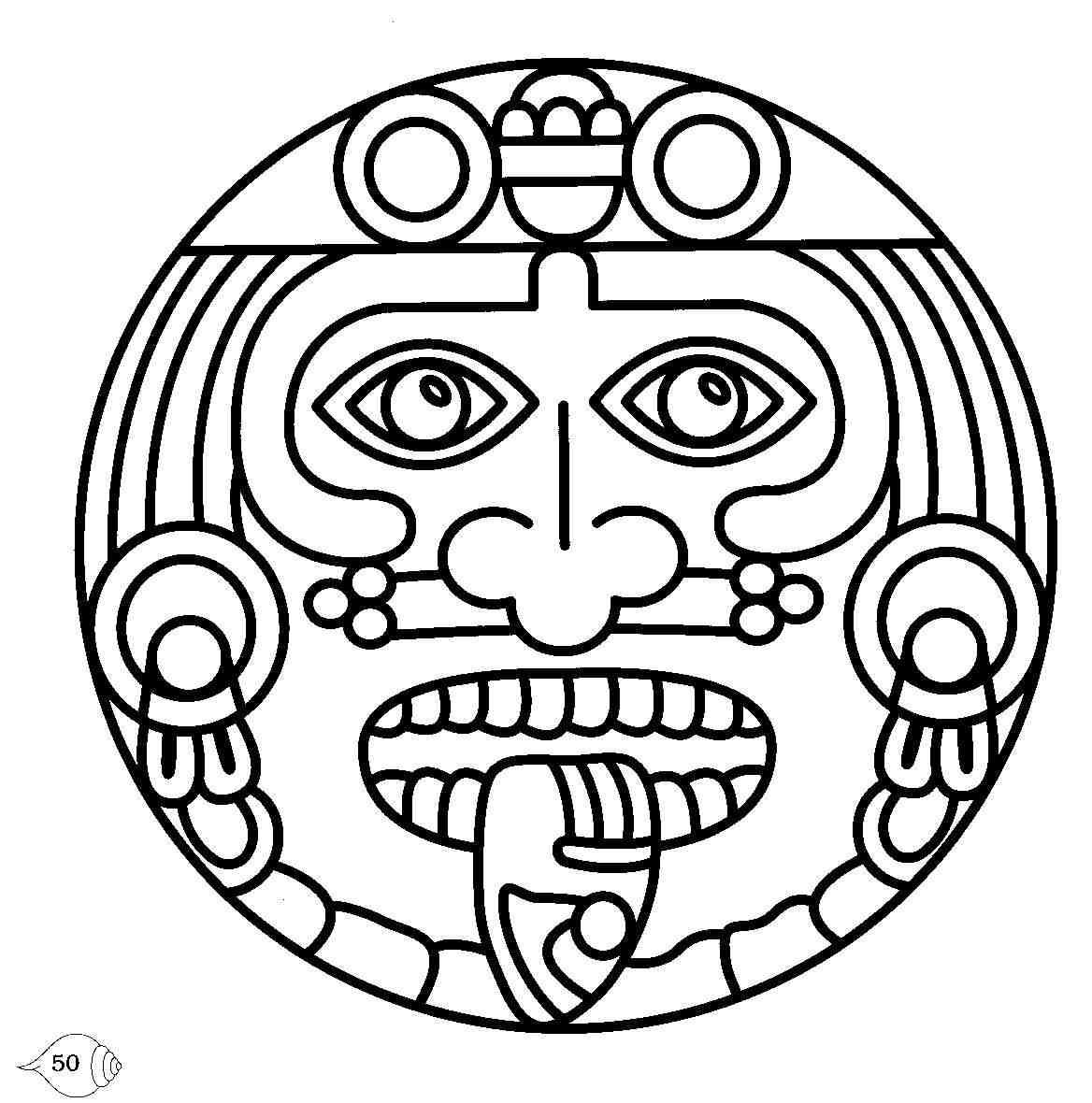 1168x1180 Easy Aztec Drawings - Aztec Drawings