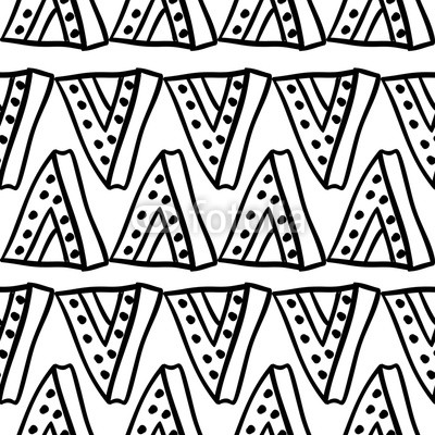 400x400 tribal pattern texture with hand drawn african, aztec, maya - Aztec Patterns Drawing