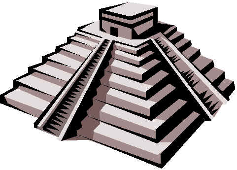 481x345 Aztec Pyramid Drawings - Aztec Pyramid Drawing