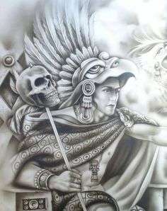 236x298 Aztec Warrior Helpsite Us - Aztec Warrior Drawing