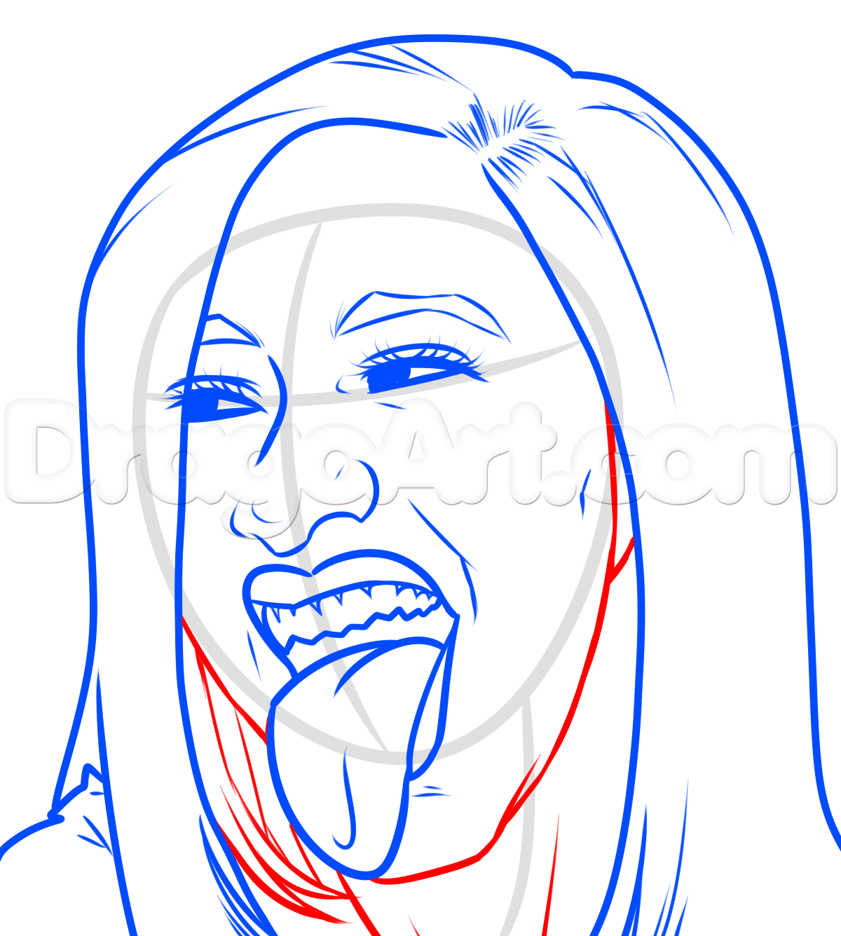 1200x1335 How To Draw Cardi B, Step - B Drawing