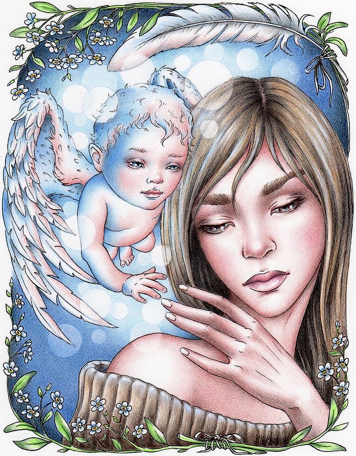 702x900 Baby Angel Drawing - Baby Angel Drawing