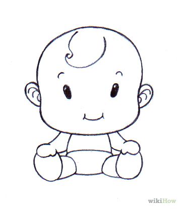 359x414 Baby Draw - Baby Boy Drawing