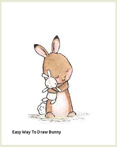 384x480 easy way to draw bunny love quotes for her bunny love - Baby Bunny Drawing