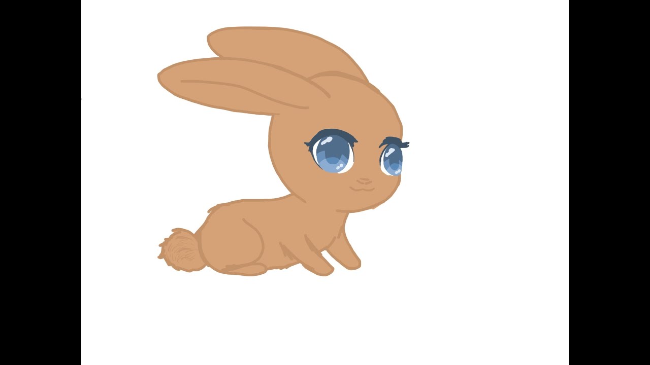 1280x720 How To Draw A Baby Bunny! Speedpaint - Baby Bunny Drawing