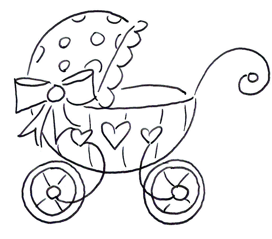 1028x904 baby carriage from line drawings baby - Baby Carriage Drawing