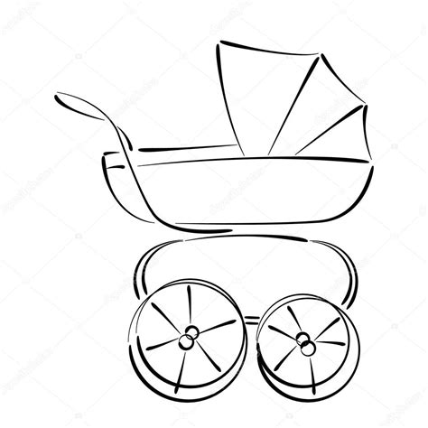 474x474 baby stroller drawing, baby story writing contest - Baby Carriage Drawing