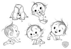 Baby Cartoon Drawing