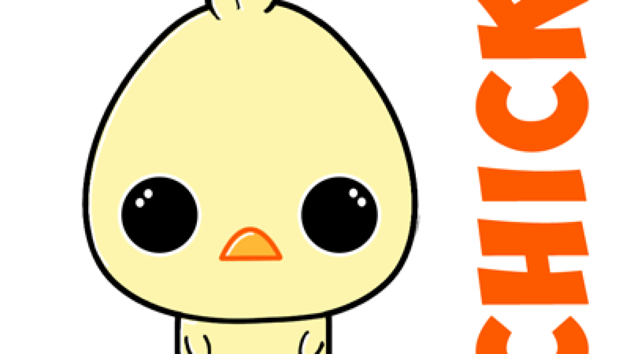 1280x720 how to draw a cartoon chibi baby chick - Baby Chick Drawing