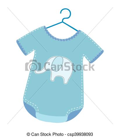 412x470 Clothing Baby Dress Icon Vector Illustration Design - Baby Clothes Drawing