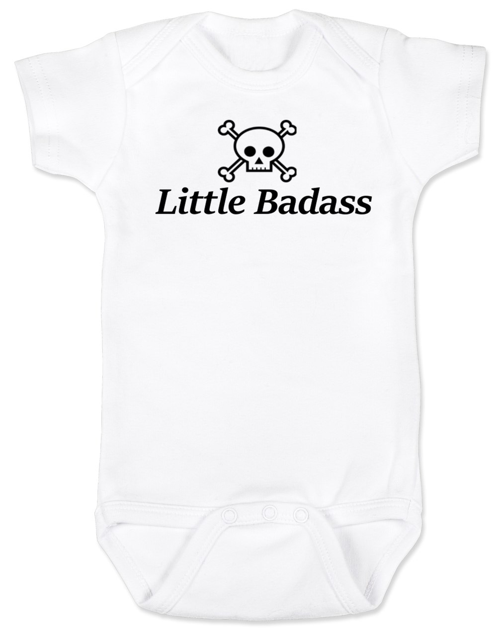 1008x1280 Little Badass Baby Bodysuit - Baby Clothes Drawing