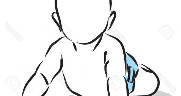 367x195 baby crawling drawing vector free vector art, images, graphics - Baby Crawling Drawing