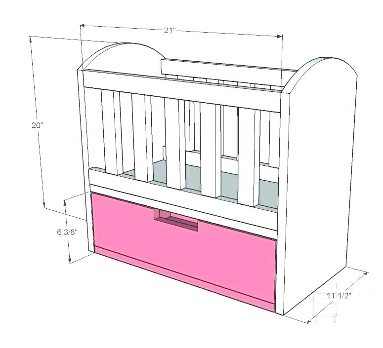 Baby Crib Drawing At Paintingvalley Com Explore Collection Of