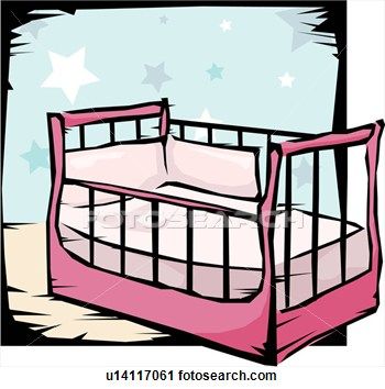 Baby Crib Drawing At Paintingvalley Com Explore Collection Of