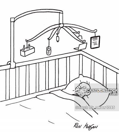 400x443 de recherche d'images pour draw baby in crib art - Baby Crib Drawing