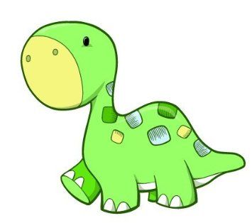 355x314  - Baby Dinosaur Drawing