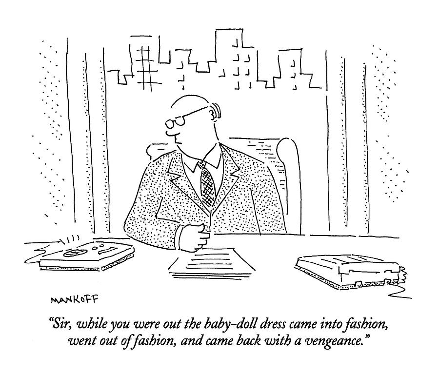 900x767 sir, while you were out the baby doll dress came drawing - Baby Doll Drawing