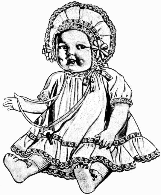 538x650 Baby Doll, Detail Ad, Artist Unattributed - Baby Doll Drawing