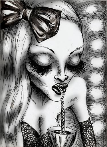 375x516 Baby Doll Drawing - Baby Doll Drawing