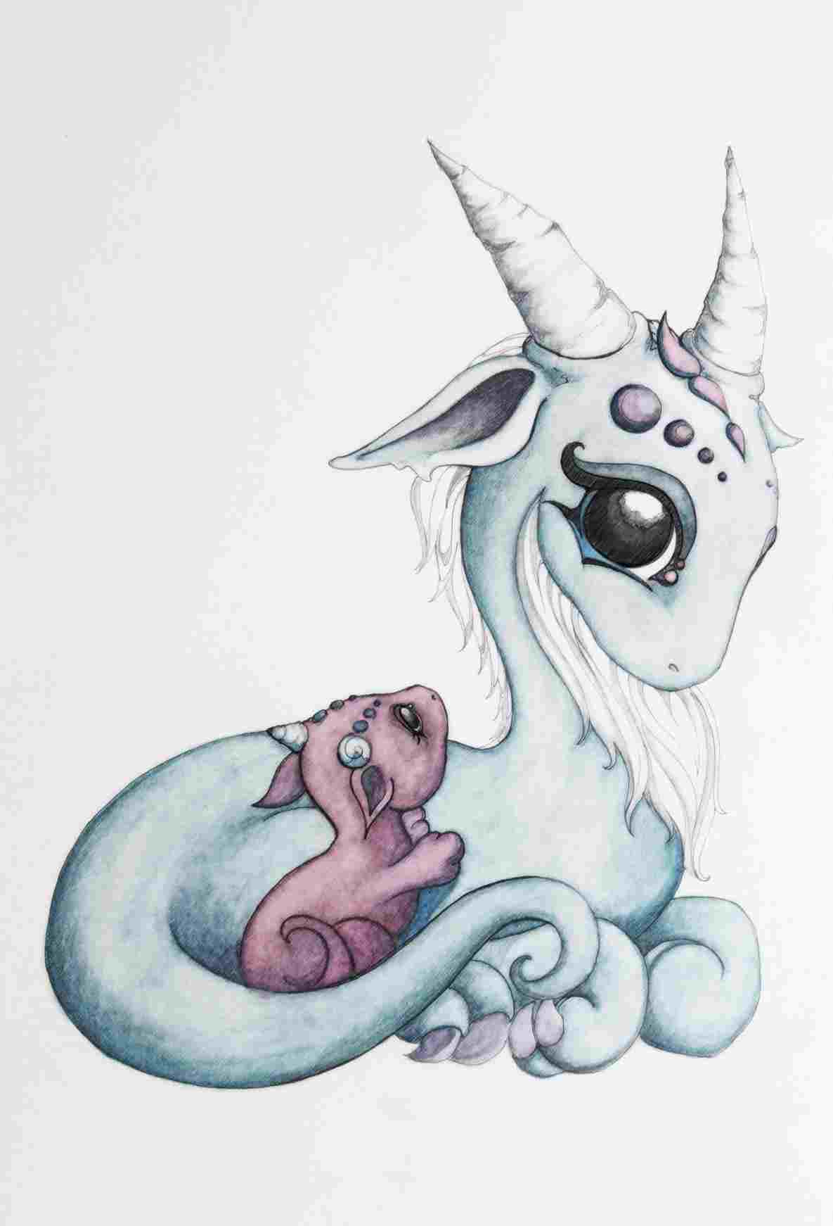 Baby Dragon Drawing at Explore collection of Baby