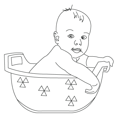 400x400 Baby Drawing Childrens Drawings - Baby Drawing