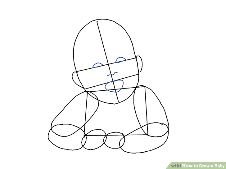728x546 Ways To Draw A Baby - Baby Drawing Images