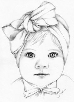 236x325 How To Draw A Baby's Face Head With Step - Baby Drawing Pictures