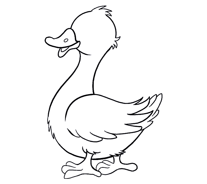 678x600 Drawing Ducks Baby Duck Transparent Png Clipart Free Download - Baby Duck Drawing