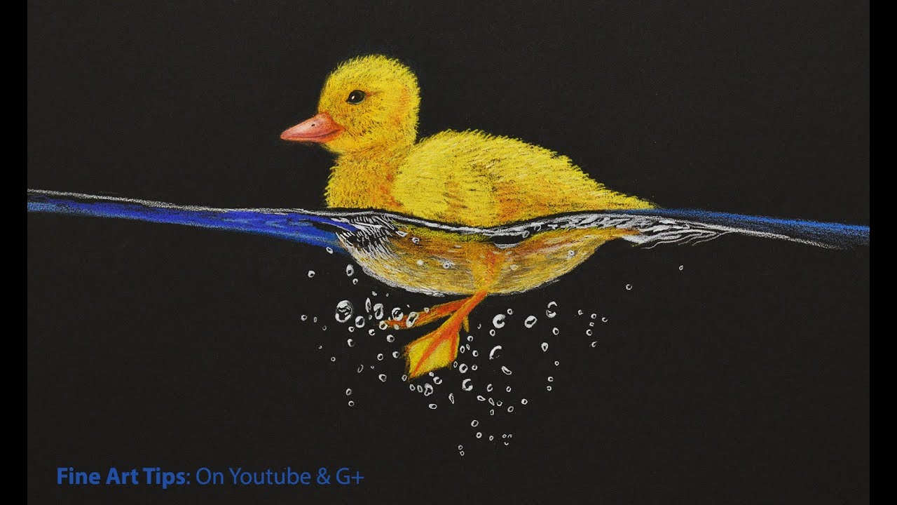 1280x720 How To Draw A Duck - Baby Duck Drawing
