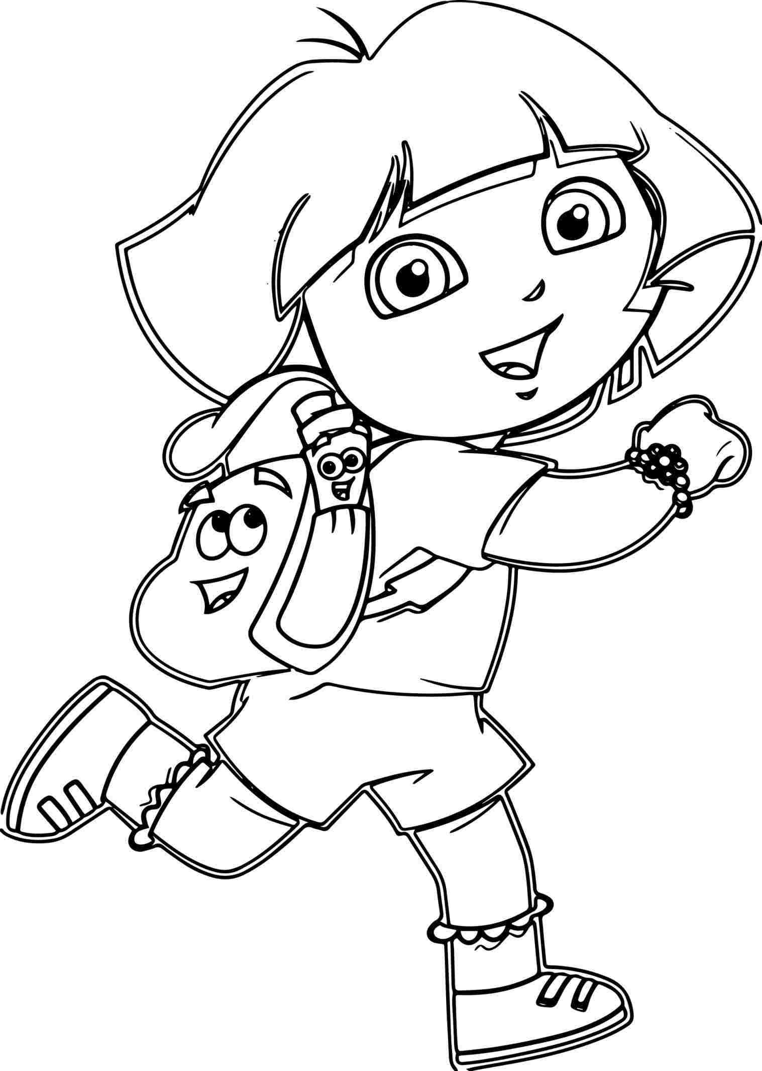 1517x2132 how to draw dora valid youtuberhyoutube baby easy drawing dora - Baby Easy Drawing