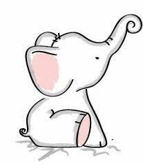 207x238 Best Baby Elephant Drawing Images Ideas For Drawing, Cute - Baby Elephant Drawing
