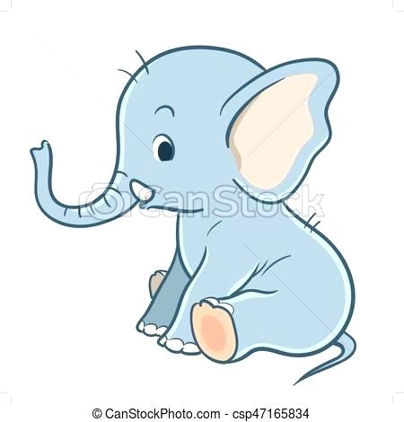 Baby Elephant Drawing at PaintingValley.com | Explore collection of ...