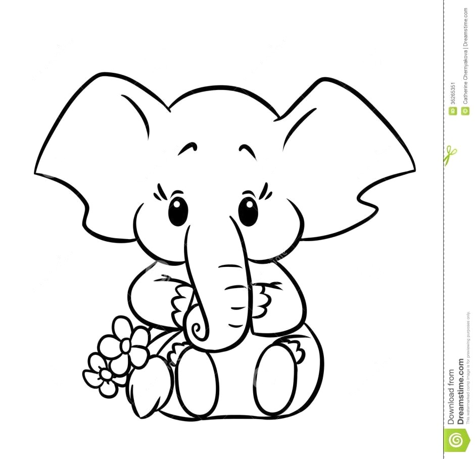 940x908 Baby Elephant Drawing - Baby Elephant Drawing
