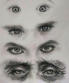 Baby Eyes Drawing