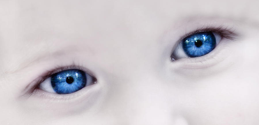 900x436 Beautiful Baby Blue Eyes Photograph - Baby Eyes Drawing
