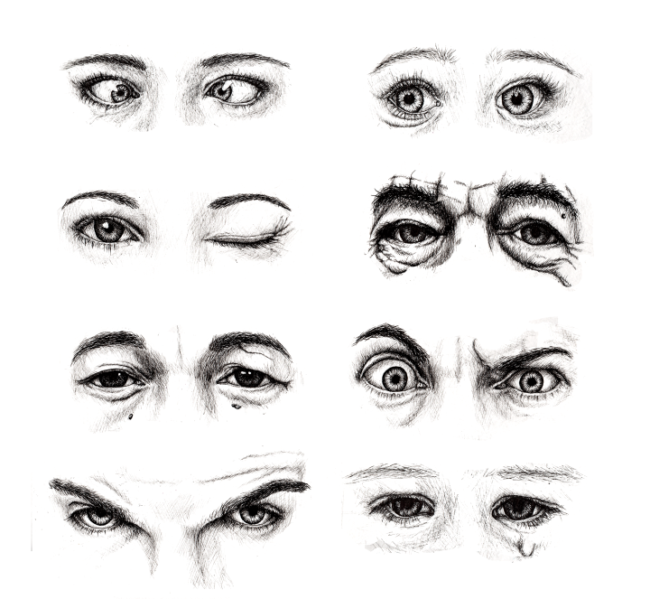 720x663 Drawing Art Drawings, Crying Eye Drawing, Eye Drawing Tutorials - Baby Eyes Drawing