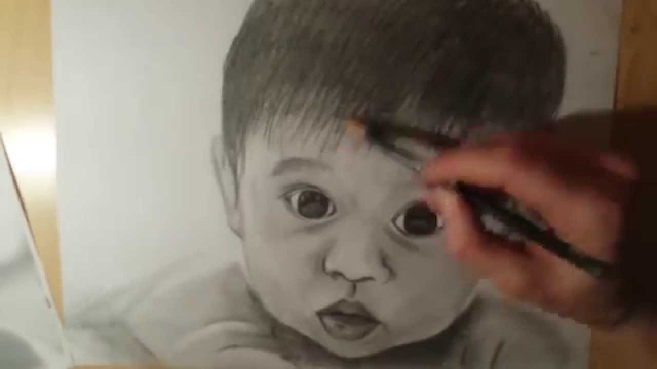 1280x720 How I Draw Beautiful Baby Face - Baby Face Drawing
