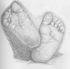 236x230 Baby Feet My Art In Drawings, Children Sketch, Feet Drawing - Baby Feet Drawing