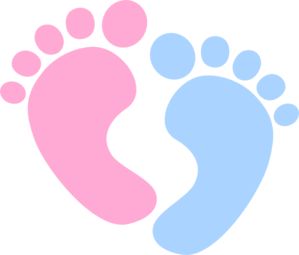 299x255 collection of free pacifer clipart baby foot sales clipart - Baby Foot Drawing