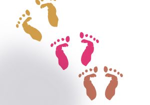 300x210 how to draw baby footprints how to draw a footprint - Baby Footprint Drawing