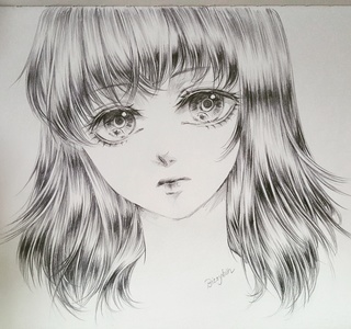 320x300 My Baby Girl Drawing This Style Is Really Good - Baby Girl Drawing